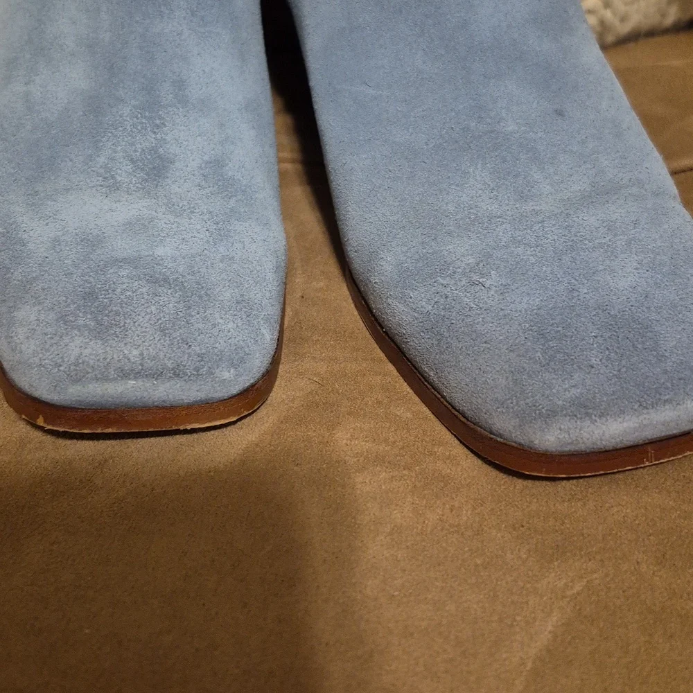 Sam Edelman Blue Suede Boots - Picture 2 of 7